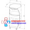 Столик ПАНОК 4 овальний (з ящиком)